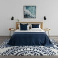 thumbnail image 1 of Mason Brooks Indigo Shag CG15A Transitional Geometric 8'3" X 10'0" Area Rug, 1 of 6