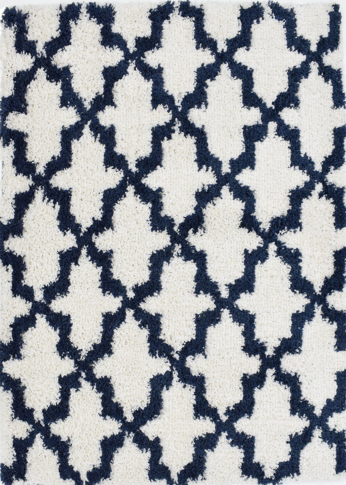 Mason Brooks Indigo Shag CG60A Transitional Geometric 8'3" X 10'0" Area Rug