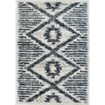 thumbnail image 1 of Mason Brooks Indigo Shag CG80A Transitional Geometric 2'6" X 8' Area Rug, 1 of 6