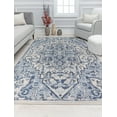 thumbnail image 1 of Mason Brooks Lexa NS20C Cumulus Cloud Tribal Vintage Ivory Area Rug, 2'6" x 4', 1 of 4