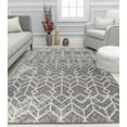 thumbnail image 1 of Mason Brooks Ryder KN30A Moonless Night Moroccan Tribal Gray Area Rug, 5'0" x 7'0", 1 of 7