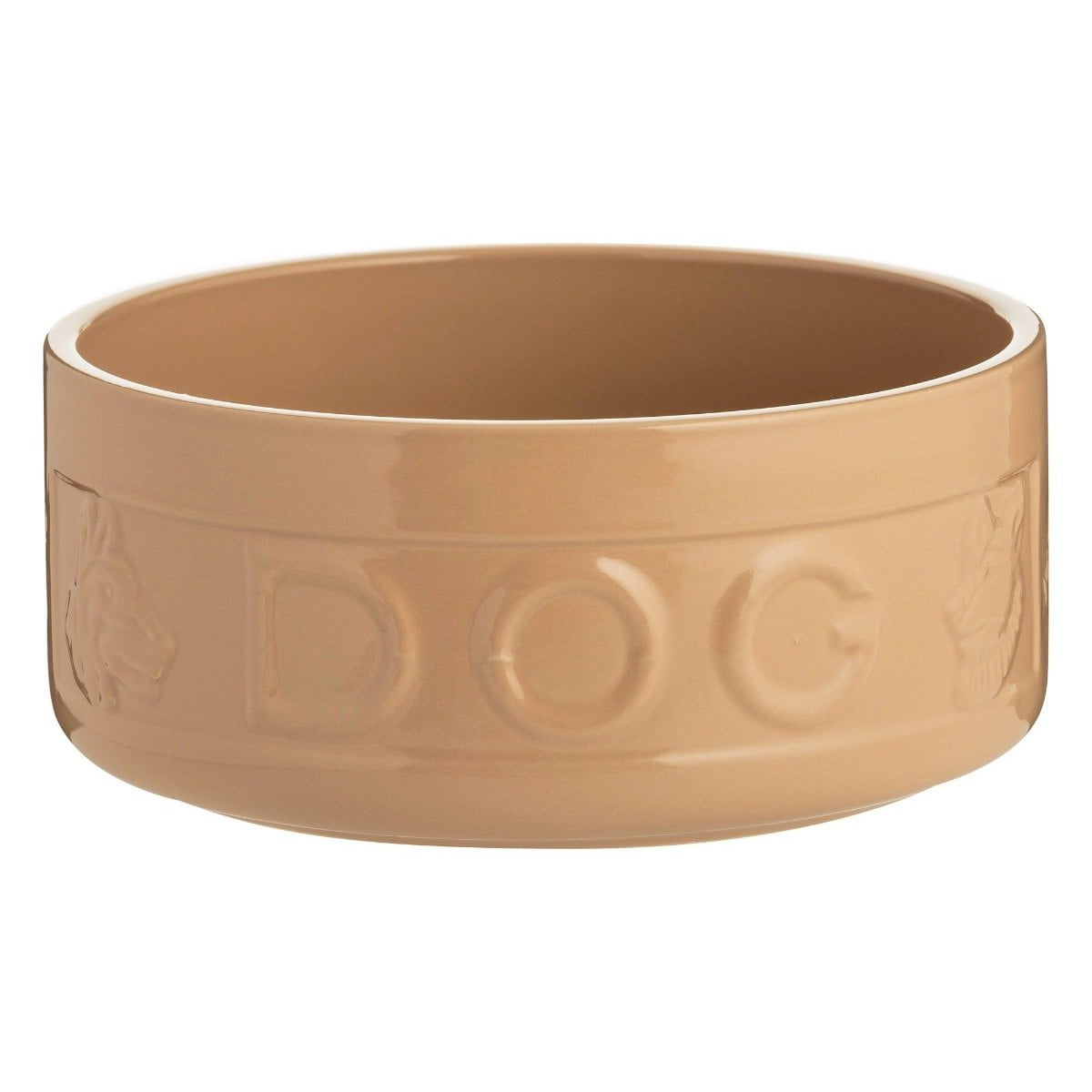 Mason Cash Cane Lettered Dog Bowl | 7.87"