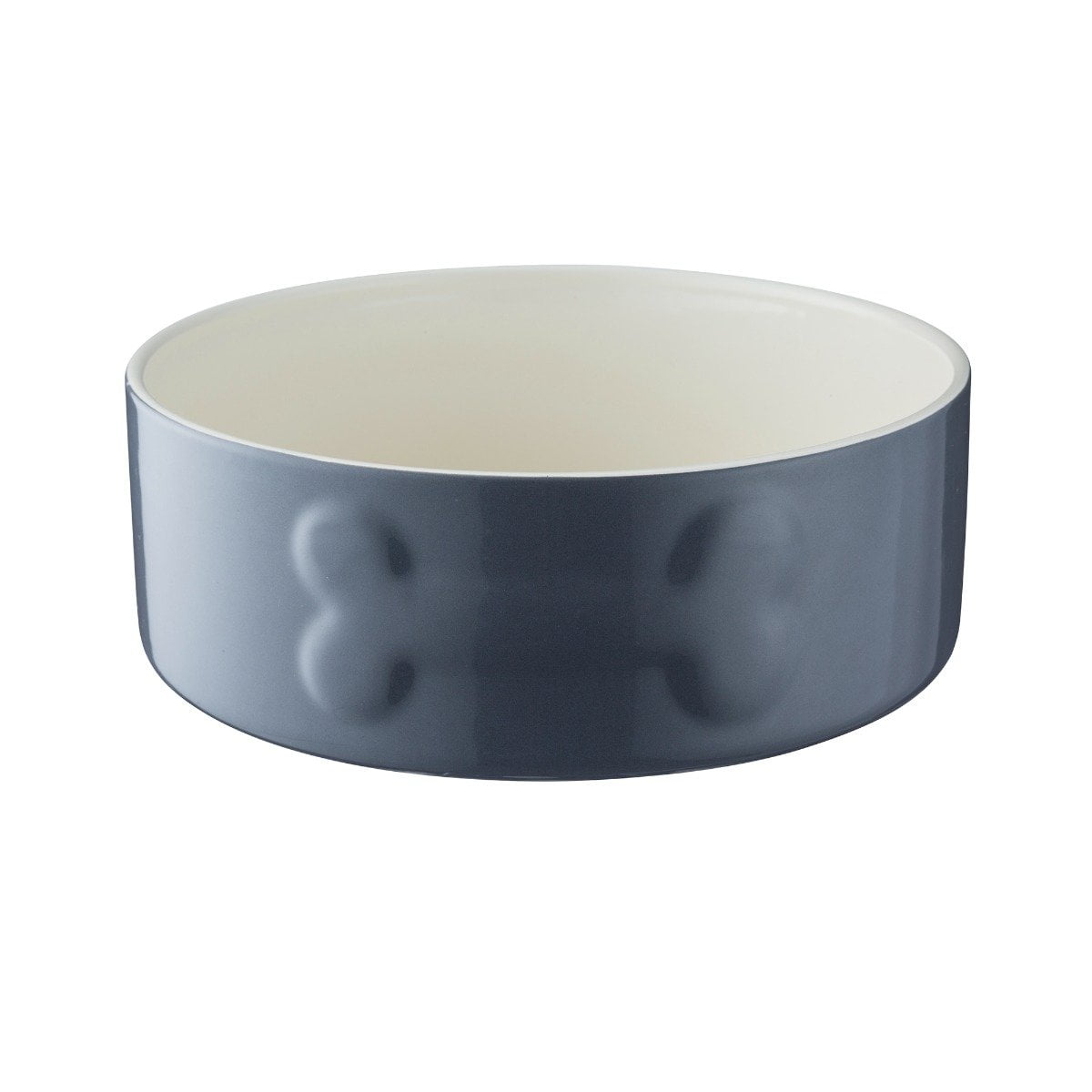 Mason Cash Color Mix Dog Bowl 7.87" | Grey