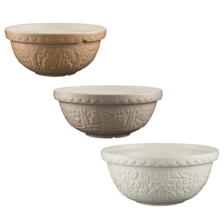 Mason Cash In The Forest 3-Piece Mixing Bowl Set | Neutrals