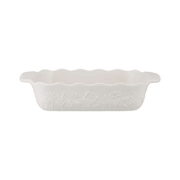 Mason Cash In the Meadow 10" x 7" Medium Rectangular Baker | Cream