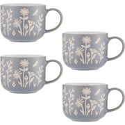 Mason Cash In the Meadow 13.5oz Mugs Set of 4 | Blue Daisy