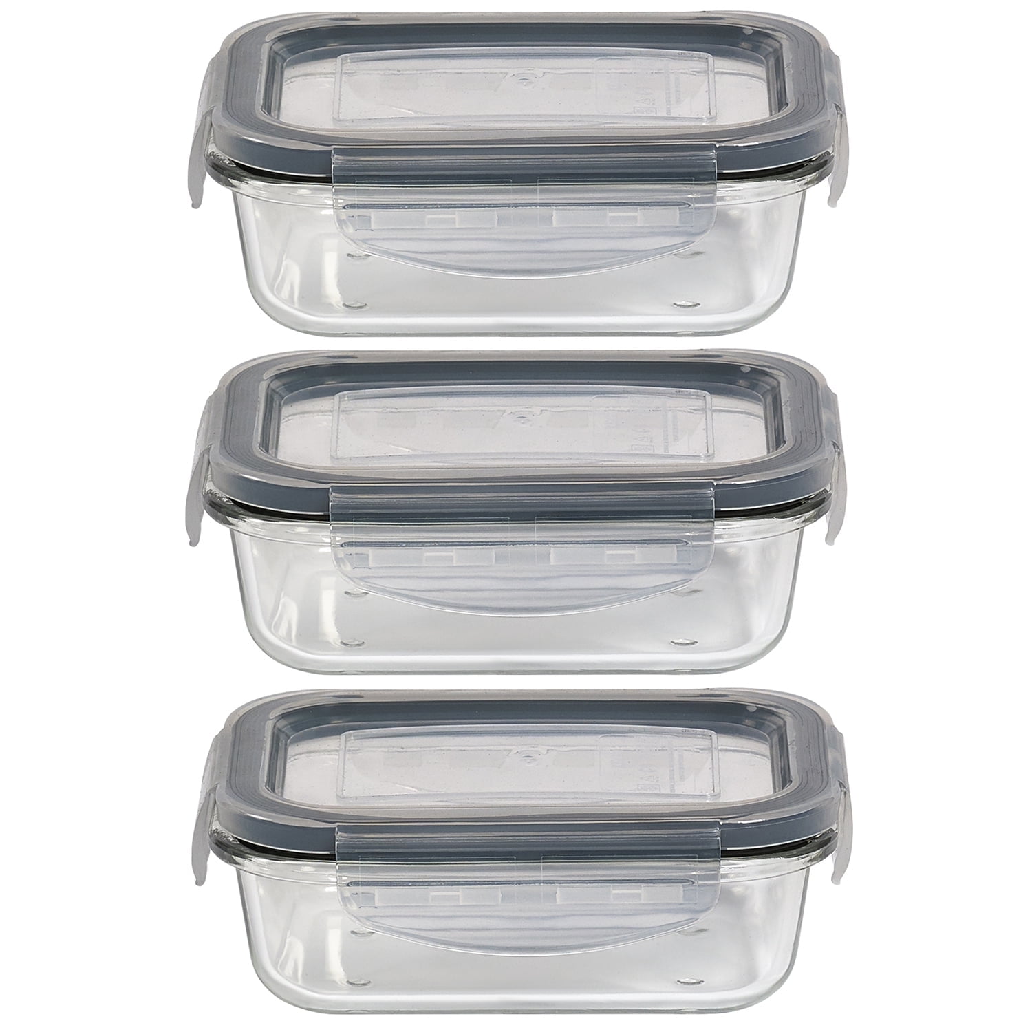 Mason Craft & More 6 Piece 24 ounce Food Storage Set with Lids