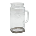thumbnail image 1 of Mason Craft & More Glass 0.5 Gallon Pitcher with Removable Plastic Lid and Silicone Base, Gray, Well Suited to Cold Drink Preparation, 1 of 5