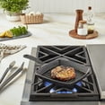 thumbnail image 1 of Mason Craft & More 8" Cast Iron Square Skillet Grill Pan, Pre-Seasoned, 1 of 5