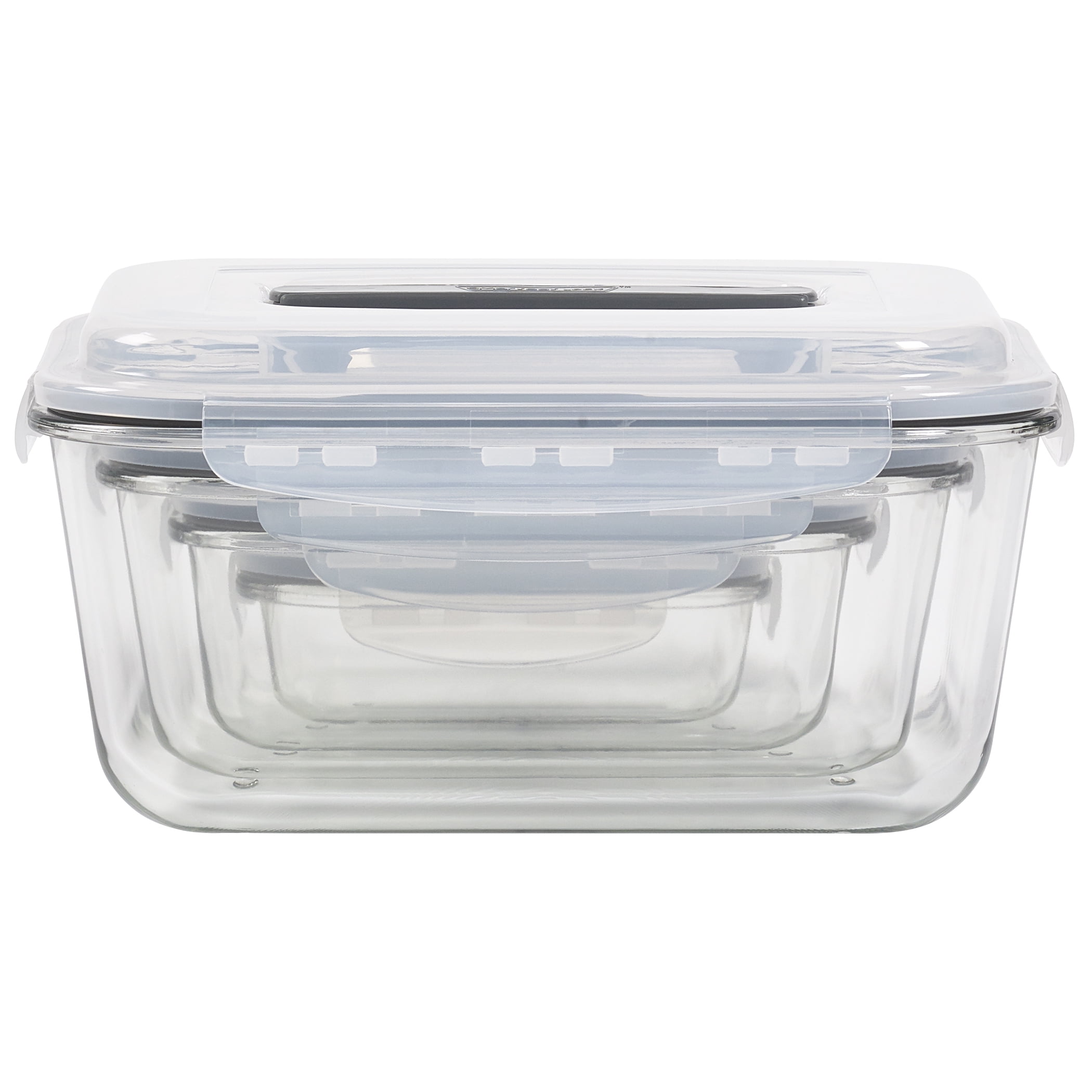 Mason Craft and More 142 oz. Stackable Food Storage Set of 2 - 20339935