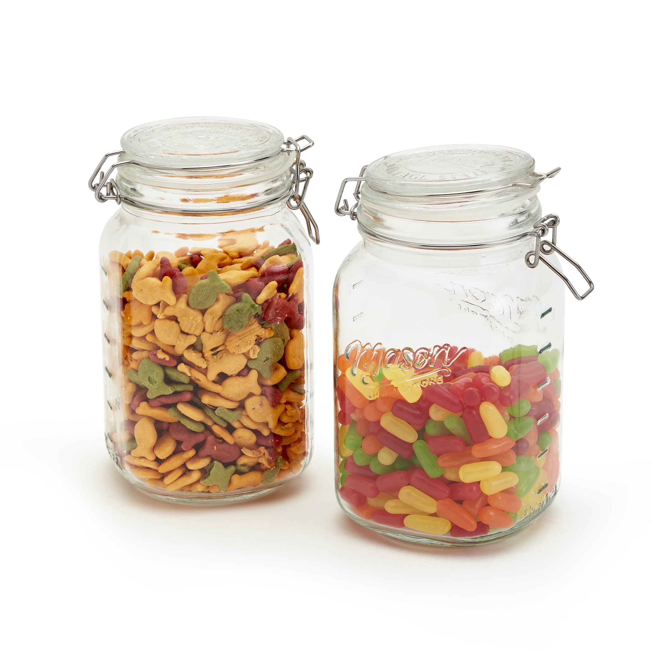 Mason Craft and More Glass Clamp Jars