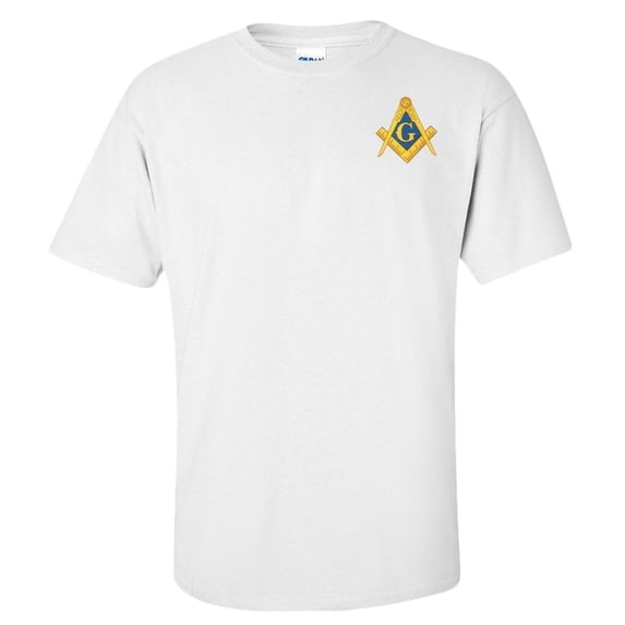 Mason/Freemason Crest Tee Small Light Grey