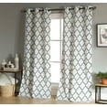 thumbnail image 1 of Mason Geometric Window Curtain Set, 1 of 3