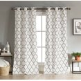 thumbnail image 1 of Mason Geometric Window Curtain Set, 1 of 3