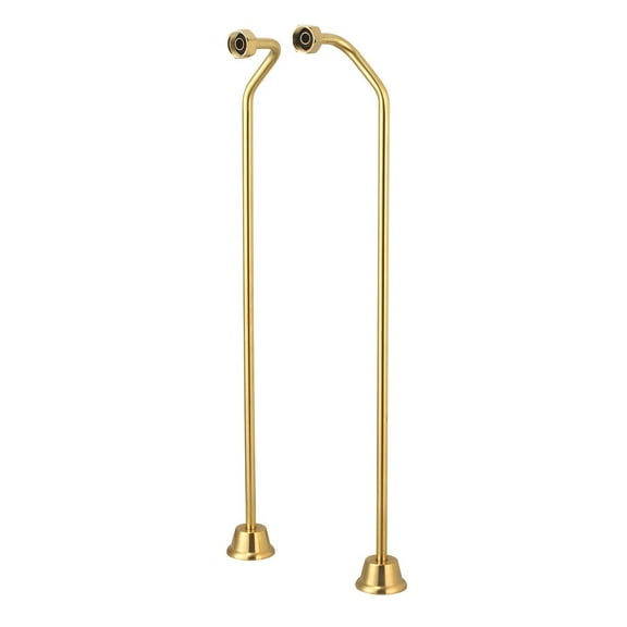 Mason Hill Collection Clawfoot Tub Double Offset Supply Lines