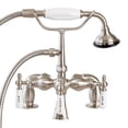 thumbnail image 1 of Mason Hill Collection Deck Mount Traditional Tub Faucet with Handshower, 1 of 2