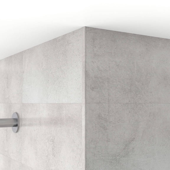 Mason Hill Edge Trim 94 Inch Concrete Grey