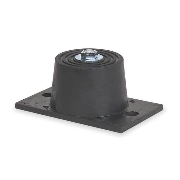 Floor Mount Vibration Isolator,Neoprene 4C997