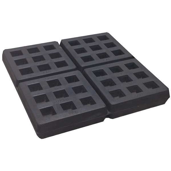 Mason Padding Mason Industries Vibration Isolation Pad,2400lb,PK2 20UZ19 - Walmart.com