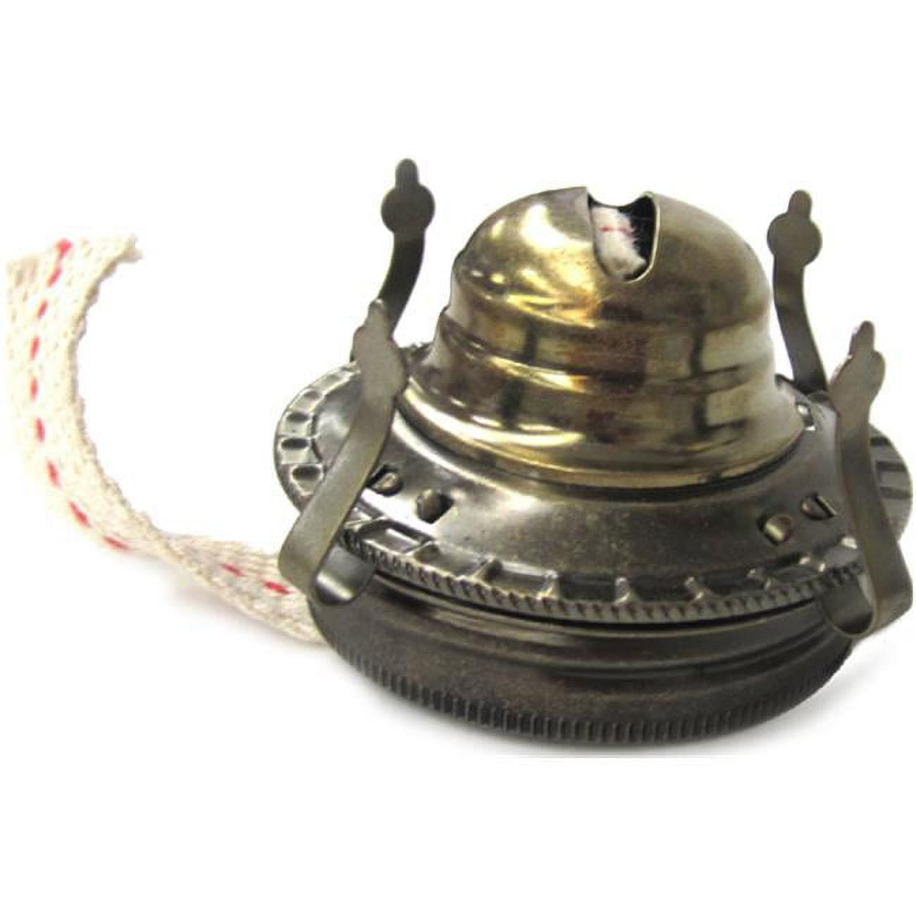 Antique Brass Mason Jar Oil Lamp Burner