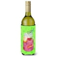thumbnail image 1 of Mason Jar Cocktail Green Polkadot Wine Bottle Beverge Insulator Hugger, 1 of 1