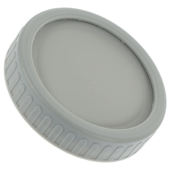 TABLZONE Mason Jar Sealing Lids 1 Set Grey Silicone Airtight Dishwasher Safe Food Storage