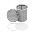 thumbnail image 1 of Mason Jar Lifestyle Cold Brew Coffee and Tea Maker 16oz Pint Stainless Steel Filter with Lid, 1 of 5