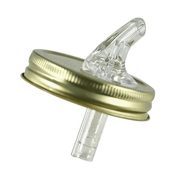 Mason Jar Pour Spouts. free flow Mason Jar Pour Spouts, jar lid for spout regular mouth .liquid. (Gold color)