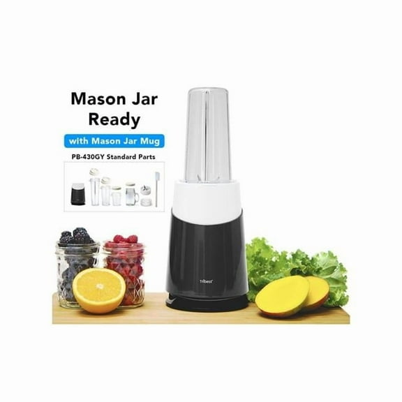 Mason Jar Ready Personal Blender - Gray