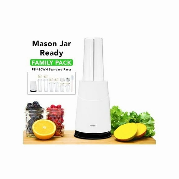 Mason Jar Ready Personal Blender - White