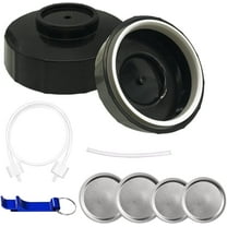 Mason Jar Sealer Kit For Foodsaver Vacuum Sealer Electric Vacuum Pump Food Vacuum Sealer Food Jar Protector Vacuum Seal Kit for Wide Mouth and Regular Mouth Mason Jars