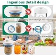 thumbnail image 1 of Mason Jar Sealer kit for FoodSaver Vacuum Sealer, Regular and Wide Mouth Mason Jar Vacuum Sealer Kit with Accessory Hose, Jar Sealer Attachment Compatible with All FoodSaver Vacuum Sealers, 1 of 6