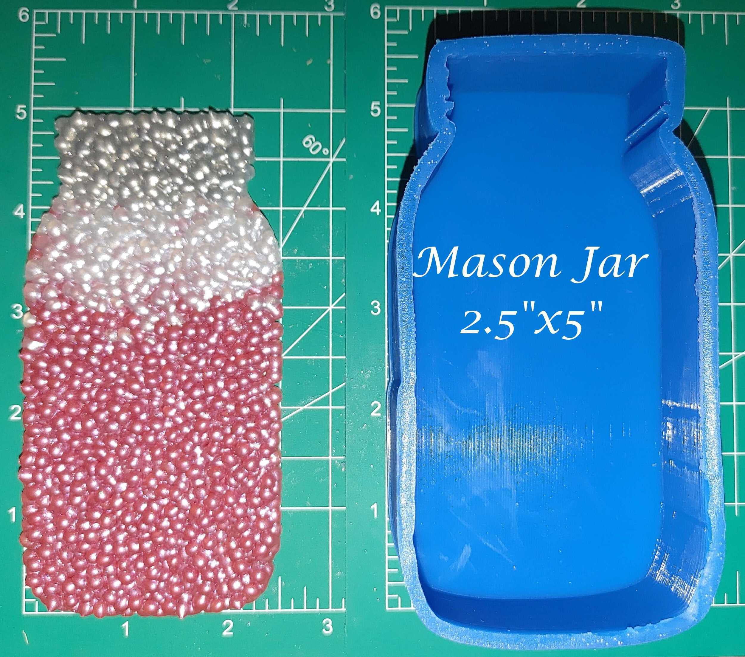 Mason Jar Silicone Freshie Mold