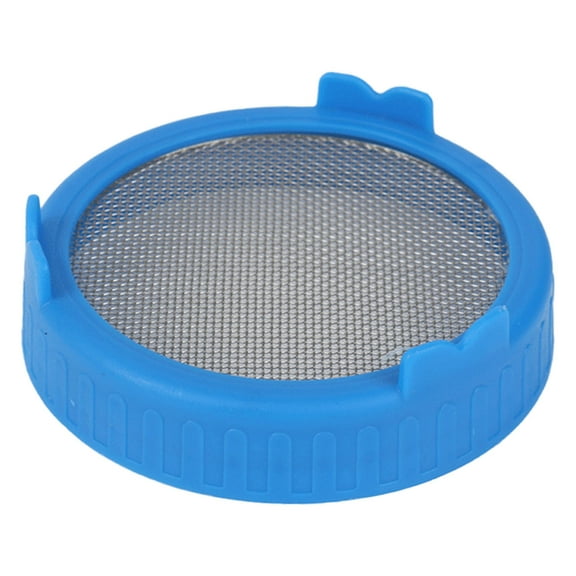 Mason Jar Sprouting Lids - Stainless Steel Screen, PP Material, Easy to Clean, for Growing Microgreens, Broccoli Seeds, Great Gift