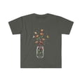 thumbnail image 1 of Mason Jar Wildflower Cottage core Aesthetic T-Shirt, 1 of 1