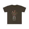 thumbnail image 1 of Mason Jar Wildflower Cottage core Aesthetic T-Shirt, 1 of 3