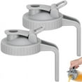 thumbnail image 1 of Jar for Spout Lid for Wide Mouth Jars, Airtight Jar Pitcher Flip Cap Lid with Hand grey PP, 1 of 6