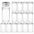 thumbnail image 1 of Mason Jars 12 Oz  15 Canning With Regular Lids Ideal For Jam Honey Wedding Favors Shower, 1 of 7