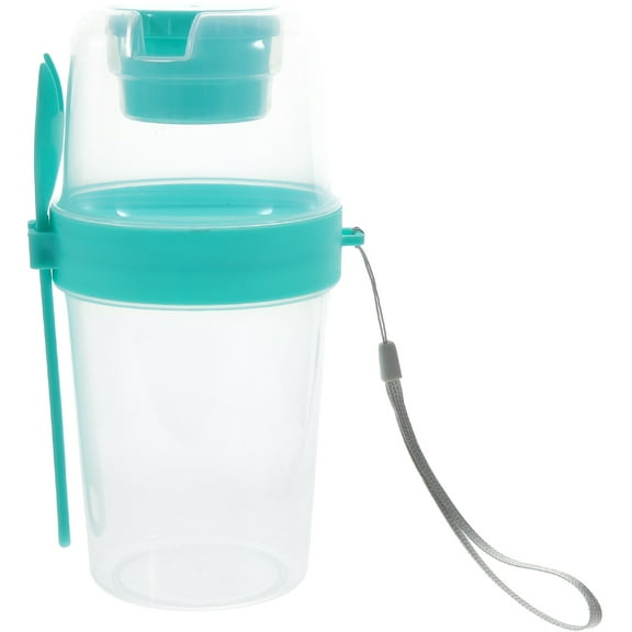 Mason Jars Container Seal Cereal Salad Gym Overnight Oats Containers with Lids Cup Student