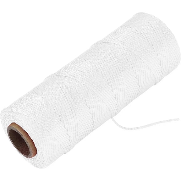 Mason Line, 500 Feet #18 Braided Nylon String, Perfect for Gardening or Masonry