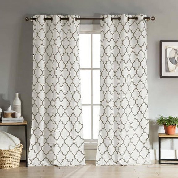 Mason Linen Look Grommet Pair Panel