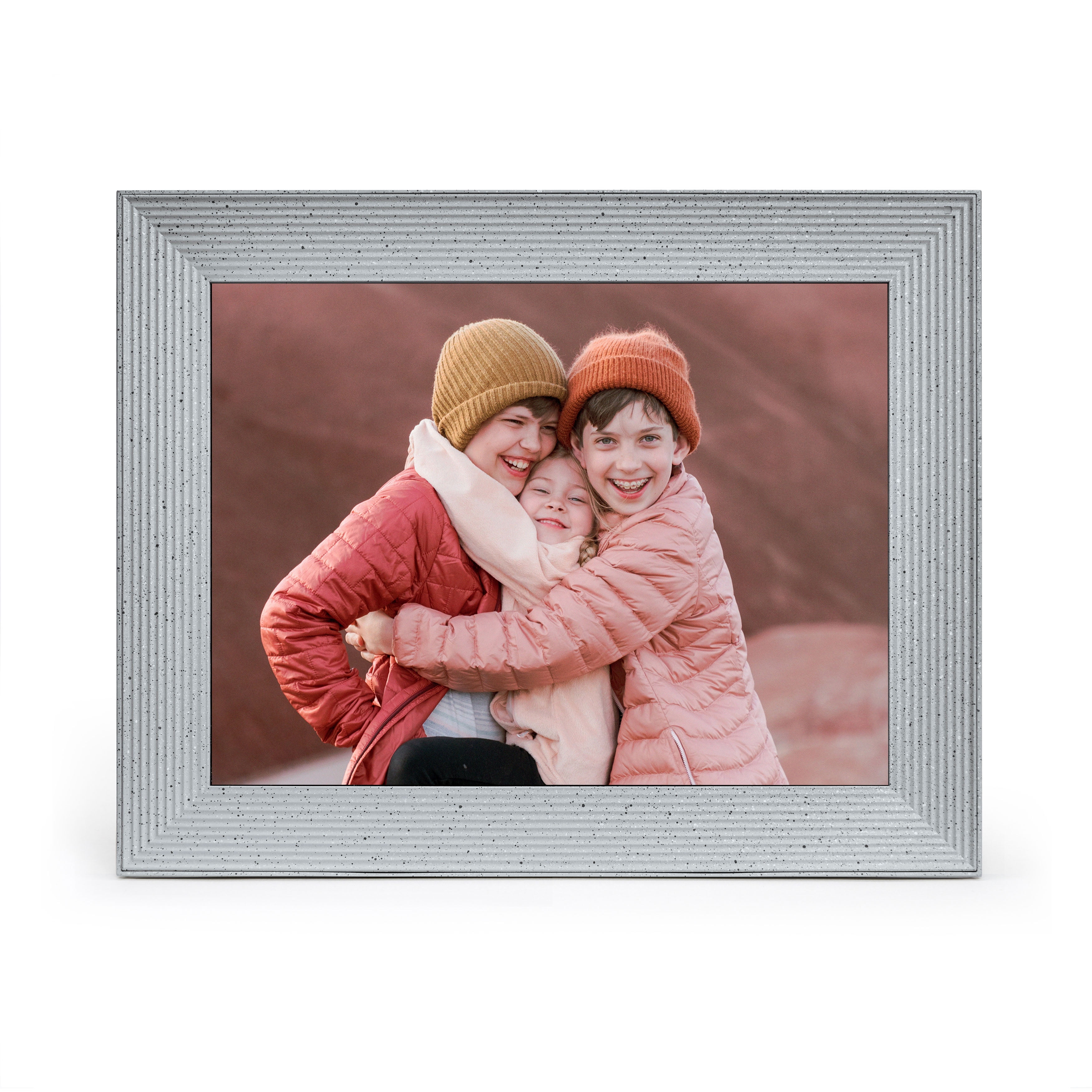 Mason Luxe by Aura Frames 9.7 inch 2K Wi-Fi Digital Picture Frame with Free  Unlimited Storage – Sandstone 