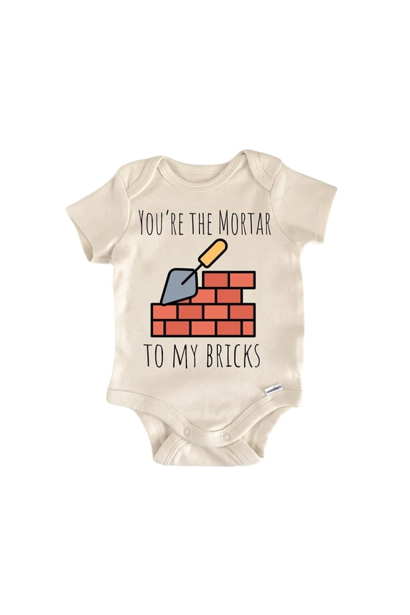 Mason Masonry Contractor Newborn Baby Bodysuit