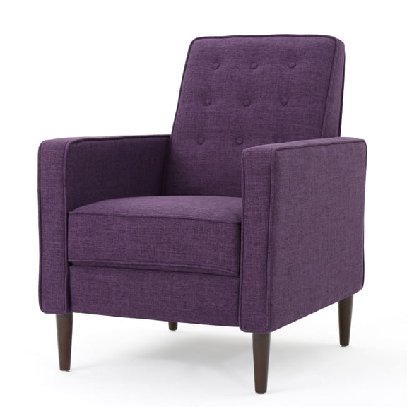 Mason Mid-Century Modern Tuft Back Recliner