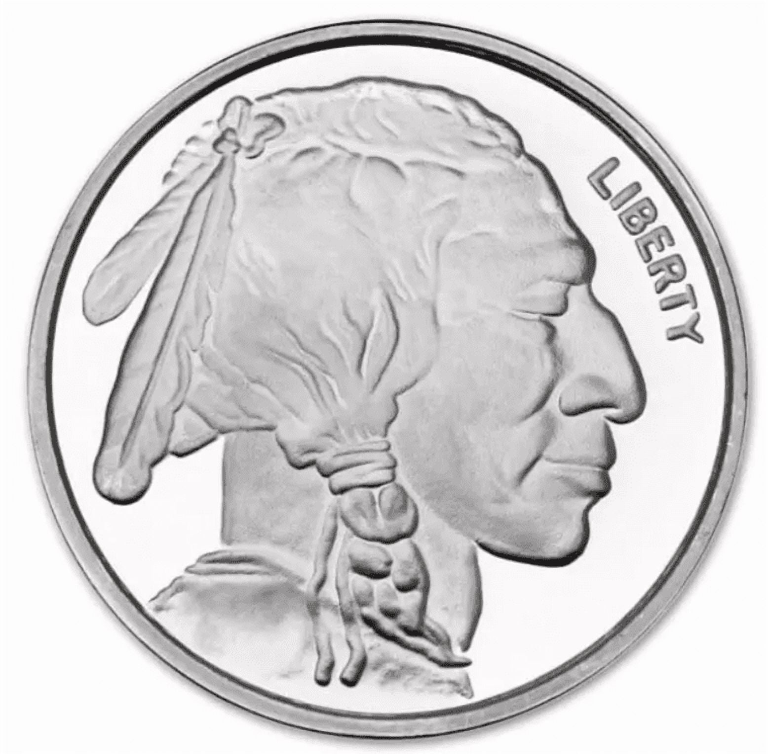 MASON MINT Buffalo Design 1 oz Silver Round - Circulated