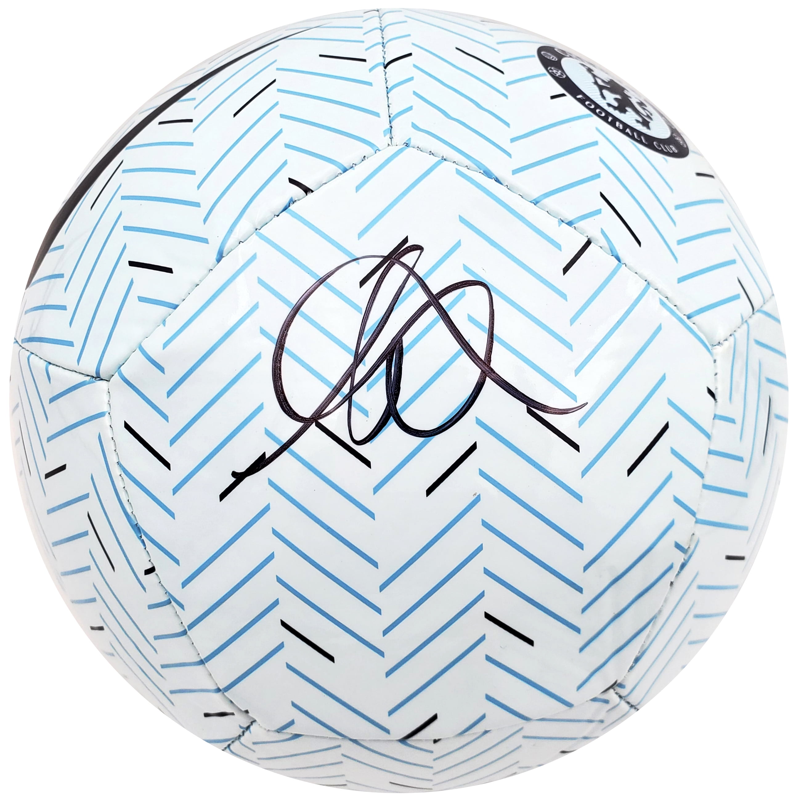 Mason Mount Autographed Nike Soccer Ball Chelsea F.C. Beckett BAS 196470