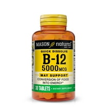 Mason Natural B-12 Sublingual 5,000 mcg 30 Tabs