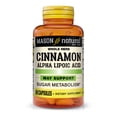 thumbnail image 1 of Mason Natural Cinnamon with Alpha Lipoic Acid Support Sugar Metabolism, 60 Capsules, 1 of 6