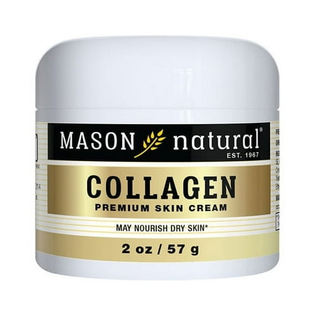 Mason Natural Collagen Beauty Cream Made With 100% Pure Collagen - 2 Oz, Paraben Free
