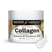 Mason Natural Collagen Hydrolyzed Beauty Moisturizing Skin Cream, Hydrates and Conditions Skin, 2 oz